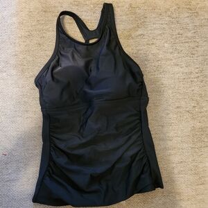 Kona Sol Black Women's One Piece Swimsuit